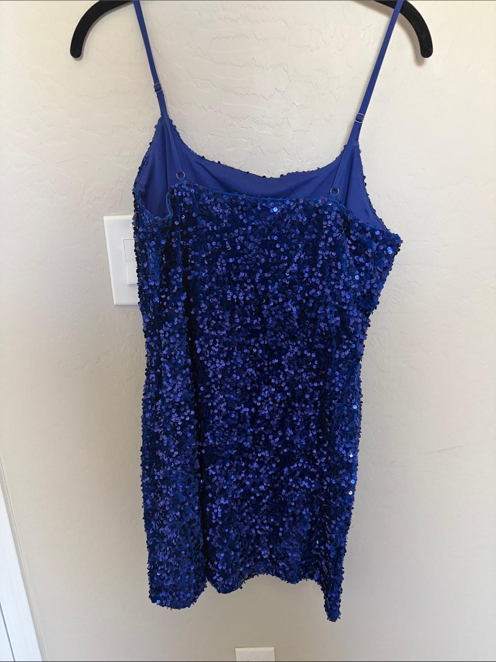 bp Royal Blue Sequin Mini Dress - Picture 3 of 3